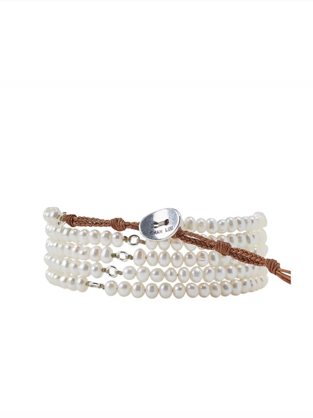 CHAN LUU Freshwater Pearl Wrap Bracelet - Picture 2 of 3